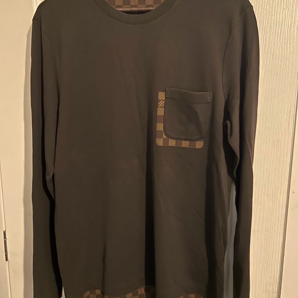 Louis Vuitton Long Sleeve Shirt with pocket.